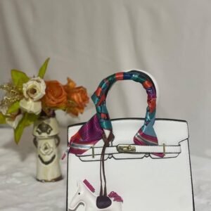 Hermes Scarf Handle Handbag